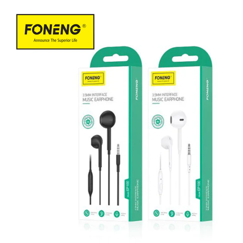 Foneng ANGLED EARPHONE (3.5mm) EP300 in Earphones | Bravo - Mobile ...