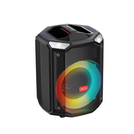 XO - F48 Wireless Speaker With 2 Microphone - RGB Light 8Inch